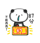 Panda with runny nose - For loners（個別スタンプ：12）