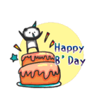 Panda with runny nose - For loners（個別スタンプ：25）