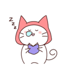 ねこずきんの日常②（個別スタンプ：4）