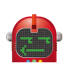 ロボットの顔（個別スタンプ：6）