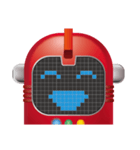 ロボットの顔（個別スタンプ：7）
