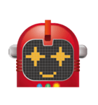 ロボットの顔（個別スタンプ：9）