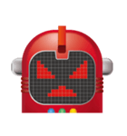 ロボットの顔（個別スタンプ：12）
