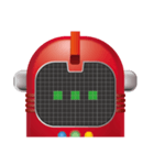 ロボットの顔（個別スタンプ：18）