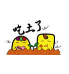 チーズの家族- fatty pie ＆ fatty roll（個別スタンプ：25）