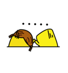チーズの家族- fatty pie ＆ fatty roll（個別スタンプ：27）