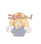 あくびスタンプ（個別スタンプ：3）