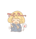 あくびスタンプ（個別スタンプ：6）