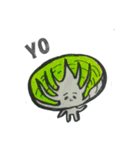無表情な野菜（個別スタンプ：24）