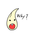 Only got two teeth（個別スタンプ：26）