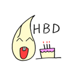 Only got two teeth（個別スタンプ：40）