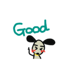 まゆげ犬。2（個別スタンプ：2）