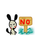 まゆげ犬。2（個別スタンプ：9）