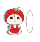 Small strawberries and small watermelons（個別スタンプ：38）