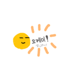 韓国語のにこちゃん（個別スタンプ：14）