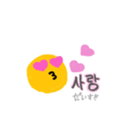 韓国語のにこちゃん（個別スタンプ：16）