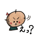 ヘンテコな女の子とキモイ仲間たち（個別スタンプ：3）