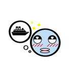 TWN Fish face man no.2（個別スタンプ：36）