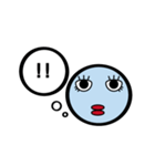 TWN Fish face lady（個別スタンプ：2）