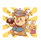 Deer photographer and his wife Bunny（個別スタンプ：2）