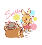 Deer photographer and his wife Bunny（個別スタンプ：3）