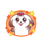 シーズー犬は癒し系だよスタンプ（個別スタンプ：28）