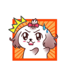 シーズー犬は癒し系だよスタンプ（個別スタンプ：32）