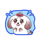 シーズー犬は癒し系だよスタンプ（個別スタンプ：33）