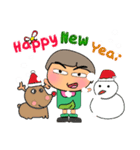 Keda Kawa.17Merry Christmas.（個別スタンプ：10）