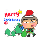 Keda Kawa.17Merry Christmas.（個別スタンプ：12）