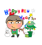 Keda Kawa.17Merry Christmas.（個別スタンプ：13）