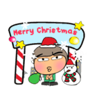 Keda Kawa.17Merry Christmas.（個別スタンプ：16）