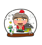 Keda Kawa.17Merry Christmas.（個別スタンプ：20）