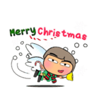 Keda Kawa.17Merry Christmas.（個別スタンプ：35）