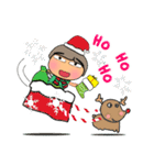 Keda Kawa.17Merry Christmas.（個別スタンプ：36）