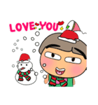 Keda Kawa.17Merry Christmas.（個別スタンプ：38）