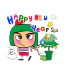 Yumi Keda.17Merry Christmas.（個別スタンプ：13）