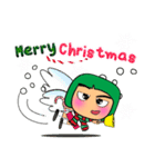 Yumi Keda.17Merry Christmas.（個別スタンプ：35）