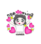 Hi！ My name is Meena..^_^（個別スタンプ：1）