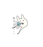 美脚なうさぎ（個別スタンプ：21）