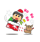 Tamao Ken.17Merry Christmas.（個別スタンプ：4）