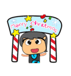 Tamao Ken.17Merry Christmas.（個別スタンプ：9）