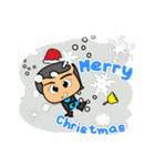 Tamao Ken.17Merry Christmas.（個別スタンプ：33）