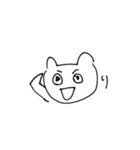 ネコではなくくまです（個別スタンプ：10）