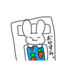 うさぎとにんじんと先割れスプーン（個別スタンプ：21）