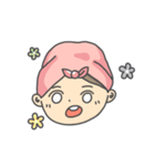 Hair Towel Girl（個別スタンプ：11）