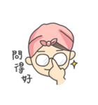 Hair Towel Girl（個別スタンプ：13）