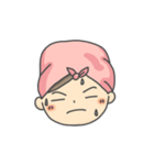 Hair Towel Girl（個別スタンプ：17）