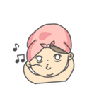 Hair Towel Girl（個別スタンプ：28）
