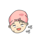 Hair Towel Girl（個別スタンプ：39）